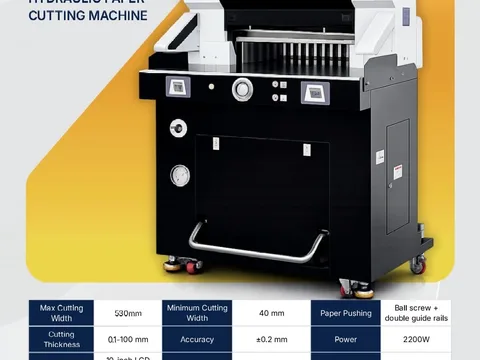 Mesin Potong Kertas Hydraulic 5310 - Lexia — Mesin Potong Kertas