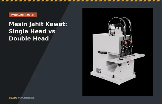 Mesin Jahit Kawat: Single Head vs Double Head